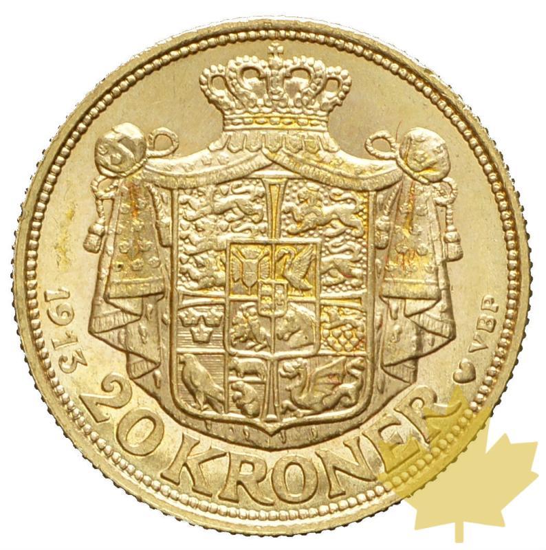 DANEMARK-1913-20 KRONER-Christian X -PCGS MS63 - 20170620145104_20kroner-1913-2.JPG