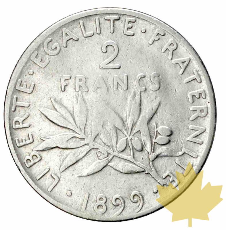 FRANCE-1899-2 Francs semeuse-TTB - 20170626141247_2francs-1899-2.jpeg