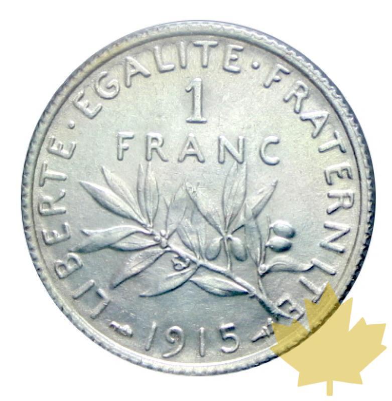 FRANCE-1915-1 Franc semeuse-FDC - 20170627143155_1franc-1915-semeuse-2.JPG