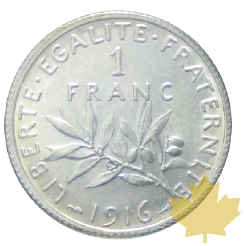 FRANCE-1916-1 Franc semeuse-FDC - 20170627150410_1franc-1916-semeuse-2.JPG