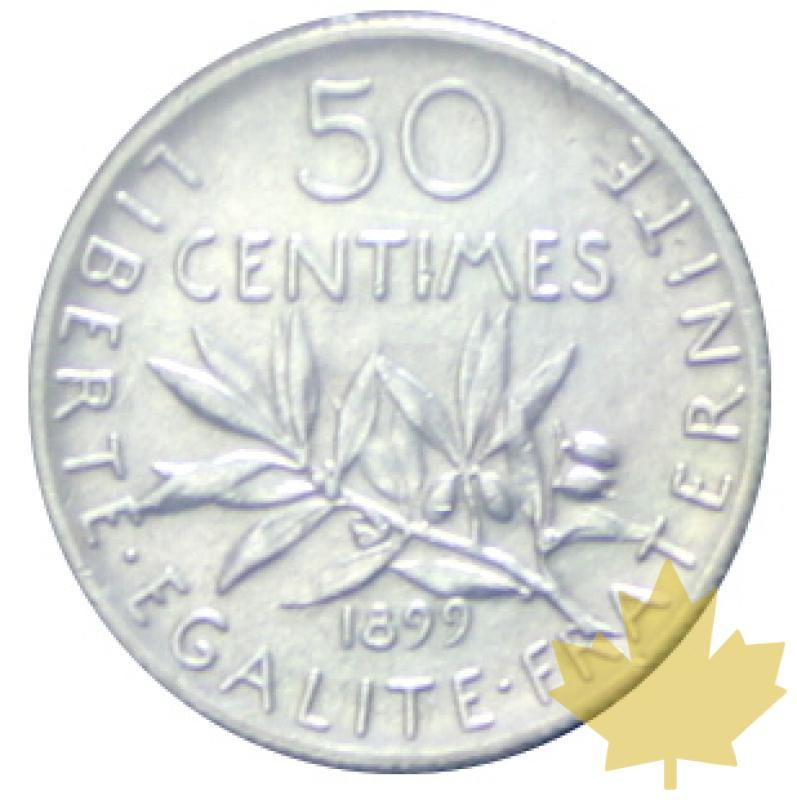 FRANCE-1899-50 CENTIMES Semeuse-TTB-SUP - 20170627151733_50centimes-1899-2.JPG