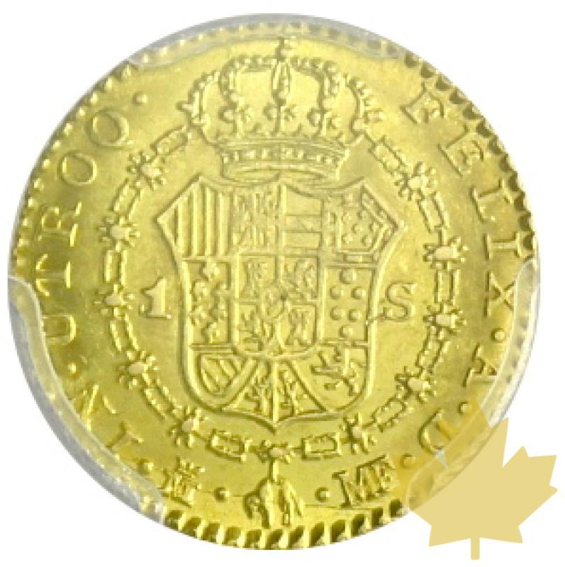 ESPAGNE-1792-1 ESCUDO-PCGS AU58 - 20170629142322_1escudo-1792-2.JPG