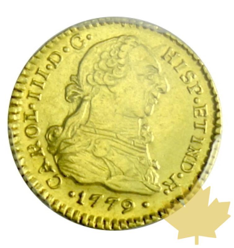 COLOMBIE-1779 P SF-1 ESCUDO-PCGS AU53-SUP - 20170629143037_1escudo-1779-1.JPG