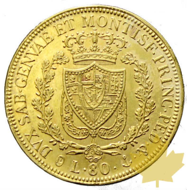 ITALIE-1830 GENOVA-80 LIRE-CARLO FELICE-SUP - 20170706144253_80lire-1830-2.JPG