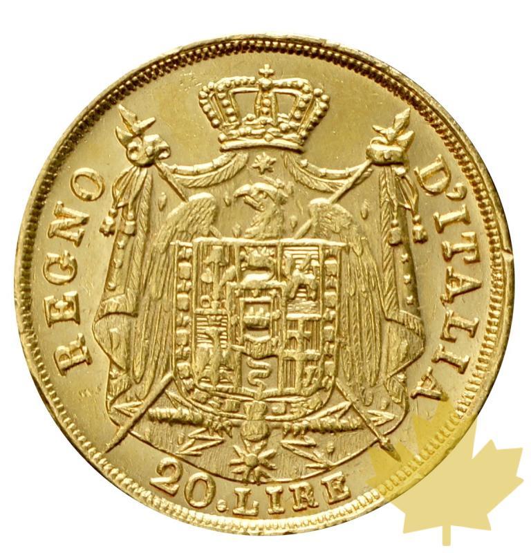 ITALIE-1809-20 LIRE-Napoléon- Milano-SUP+ - 20170712104856_20lire1809milano-2.JPG