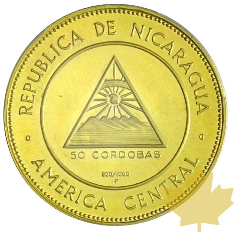 NICARAGUA-1967-50 CORDOBAS-PCGS PL67 - 20170712105501_50CORDOBAS-NICARAGUA-2.JPG
