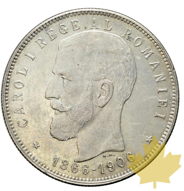 ROUMANIE-1906-5 LEI-Carlos I - 20170712105814_5lei-romania-1906-1.JPG