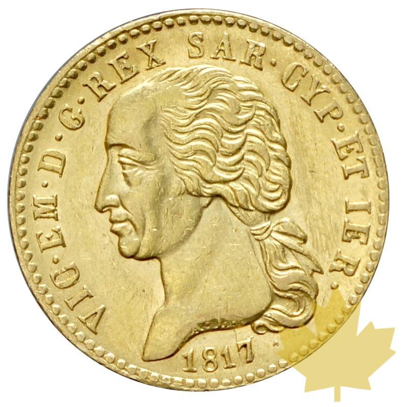 ITALIE-1817-20 Lire-Vittorio Emanuele I-7 sur 6-pr SUP - 20170804113943_20LIRE-1817-1.JPG