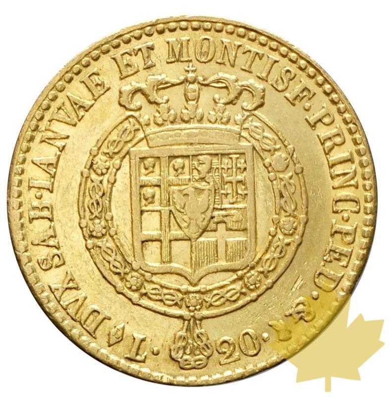 ITALIE-1817-20 Lire-Vittorio Emanuele I-7 sur 6-pr SUP - 20170804113943_20LIRE-1817-2.JPG