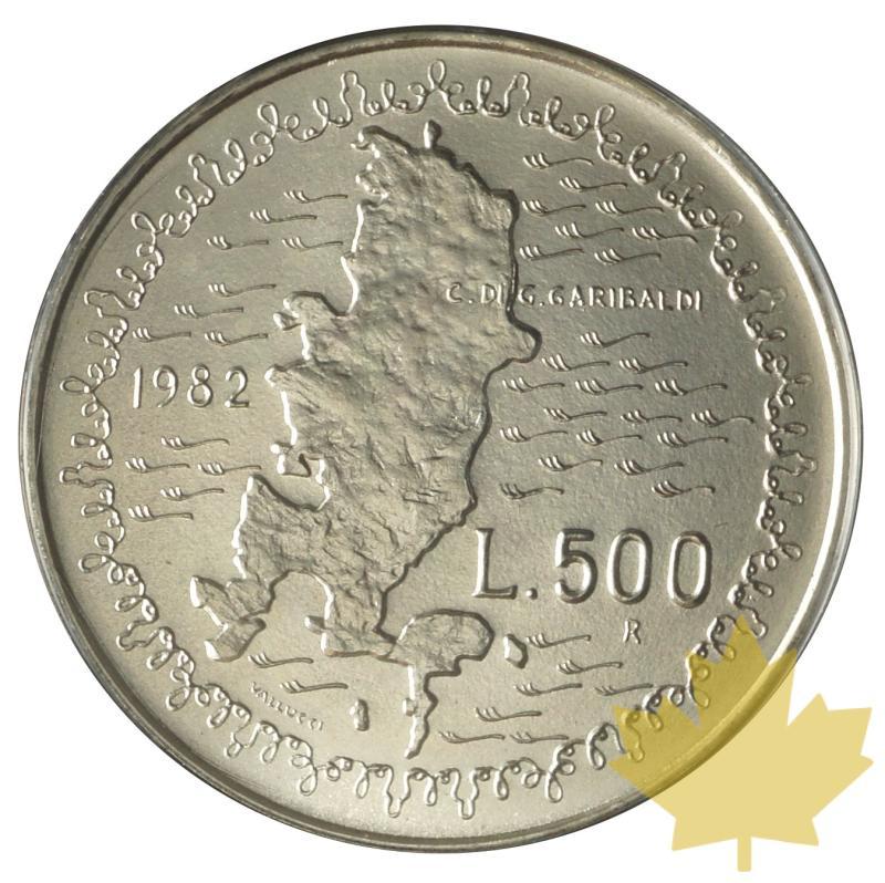 ITALIE-1982-500 LIRE-Giuseppe Garibaldi Centenario-FDC - 20170804143528_500lire-1982-garibaldi-2.JPG