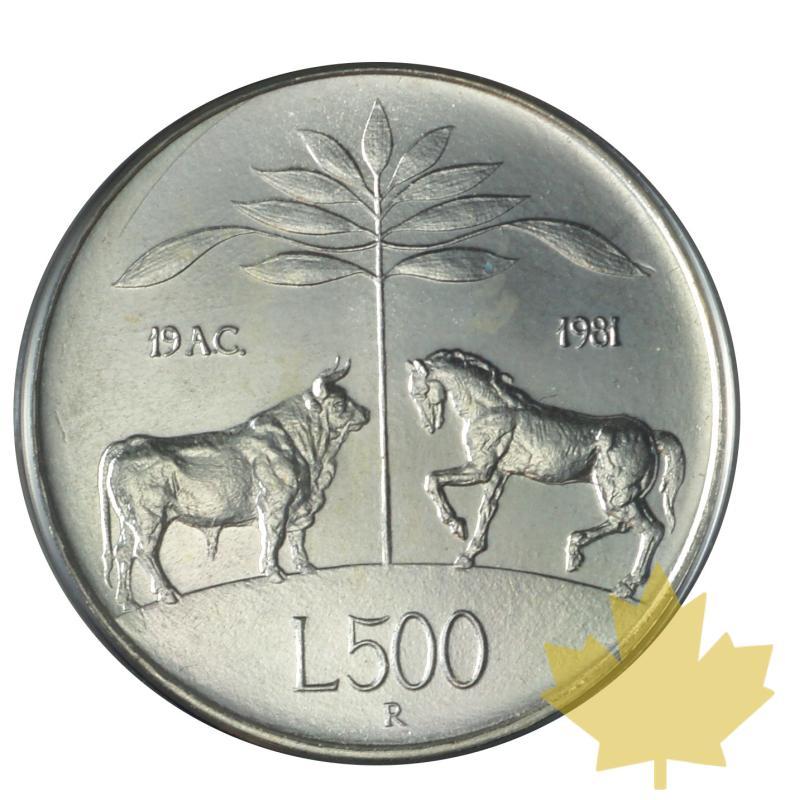 ITALIE-1981-500 LIRE-Bimillenario Publio Virgilio Marone-FDC - 20170804145231_500lire-virgilio-2.JPG