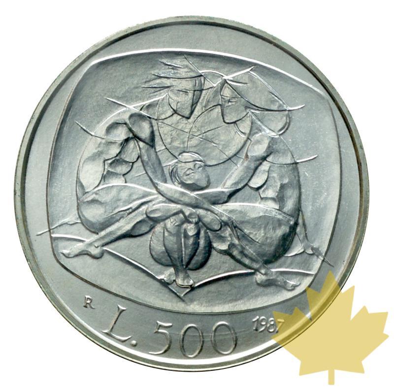 ITALIE-1987-500 LIRE-La Famiglia-FDC - 20170804150809_500lire-1987-4.JPG