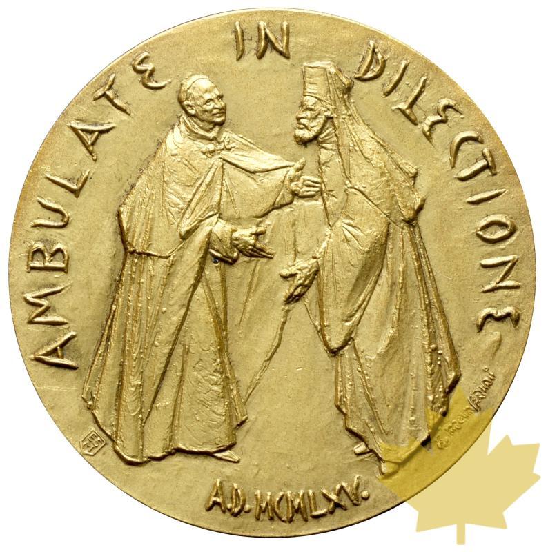 VATICAN-1965-MÉDAILLE EN OR-PAULUS VI ET ATENAGORA-FDC - 20170804163156_vatican-medal-1965-1.JPG