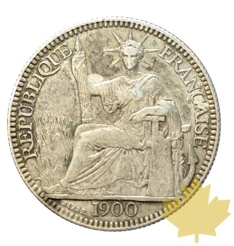 INDOCHINE-1900-10 CENTIMES-TTB - 20170815154750_indochine-10cent-1900-1.JPG