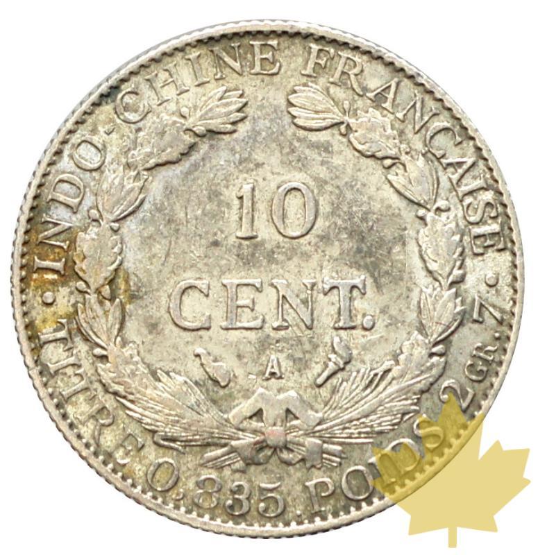 INDOCHINE-1900-10 CENTIMES-TTB - 20170815154750_indochine-10cent-1900-2.JPG