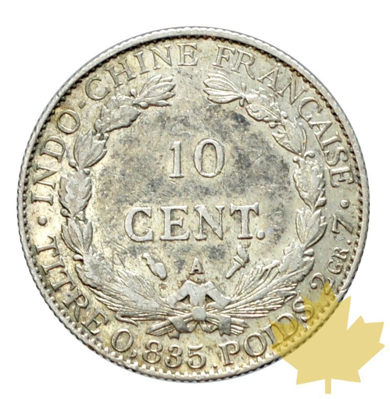 INDOCHINE-1899-10 CENTIMES-TTB - 20170815155155_indochine-10cent-1899-2.JPG