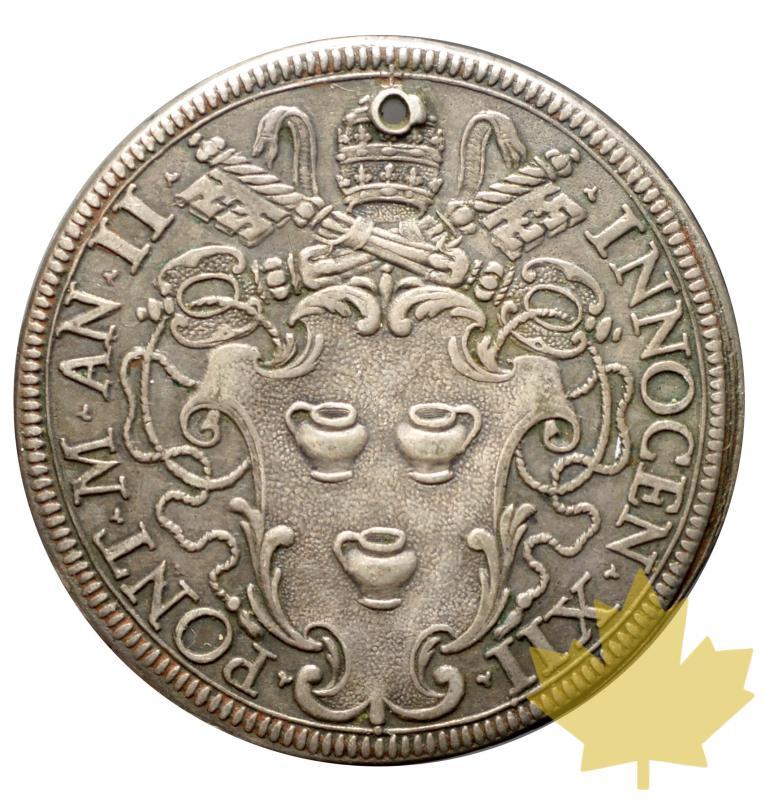 VATICAN-1691-1/2 PIASTRA-Innocens XII-AN II-TB - 20170829104835_vatican-piastra-anII-2.JPG