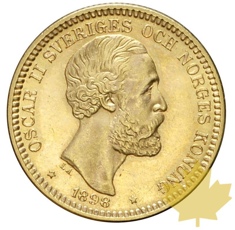 NORVEGE-1898-20 Kronor-Oscar II-presque FDC - 20170911113234_20kronor-1898-1.JPG