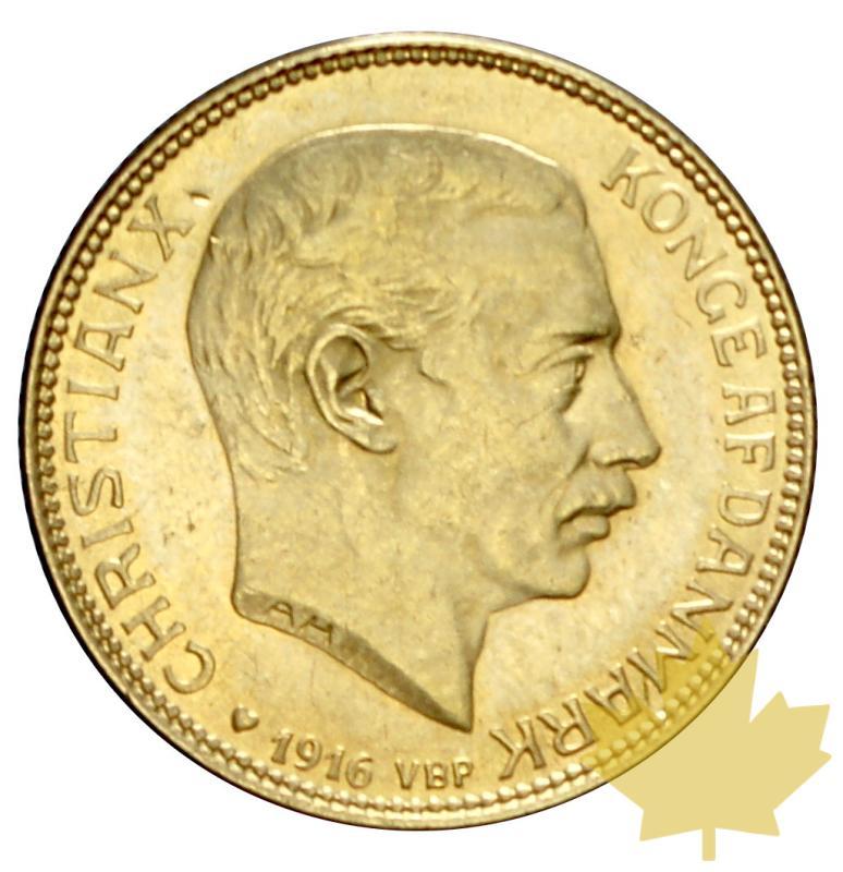 DANEMARK-1916 VBP-20 Kroner-Christian X-SUP-FDC - 20170911113711_20-kroner-1916-1.JPG