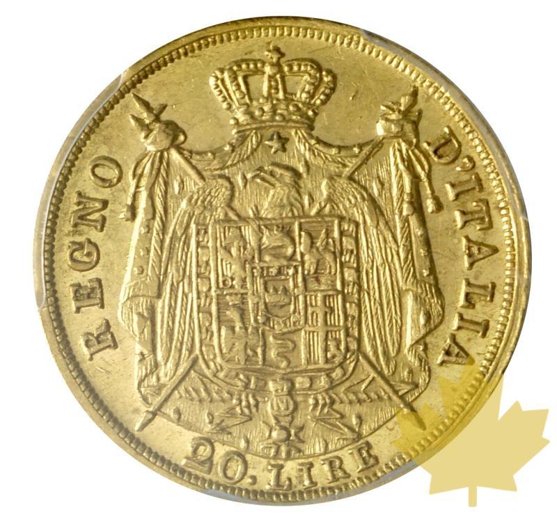 ITALIE-1808 M-Milano-20 Lire-Napoleone Imperatore- PCGS AU53 - 20170911115415_20francs-1808-m-2.JPG