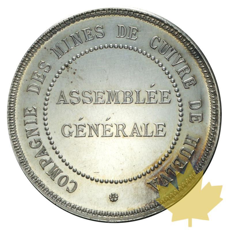 ESPAGNE-jeton de l'Assemblée générale Mines de cuivre de Huelva - 20170912154147_jeton-huelva-2.JPG