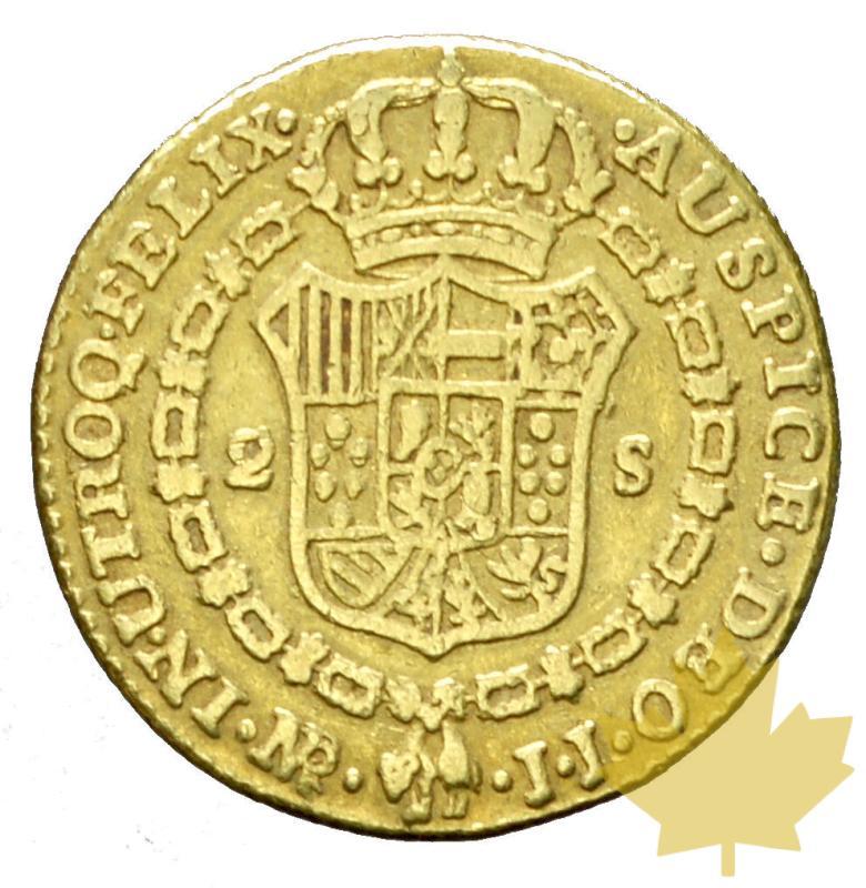 COLOMBIE-1778-2 Escudos-Carlos III-TB-TTB - 20170919134356_2escudos-1778-2.JPG