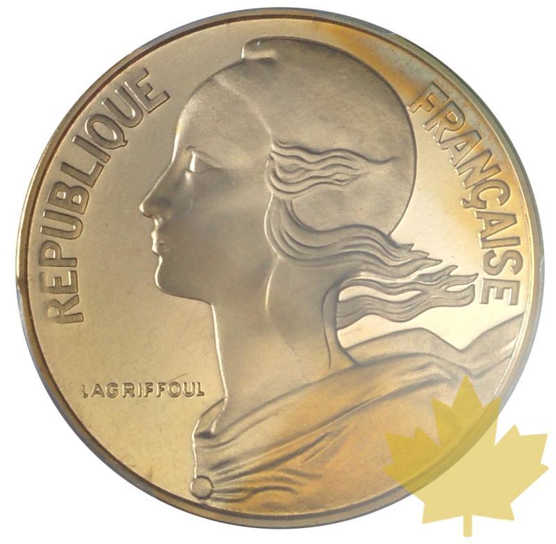 FRANCE-1972-PIÉFORT DE 20 CENTIMES-PCGS SP68 - 20170920135847_piefort-1972-20cent-1.JPG