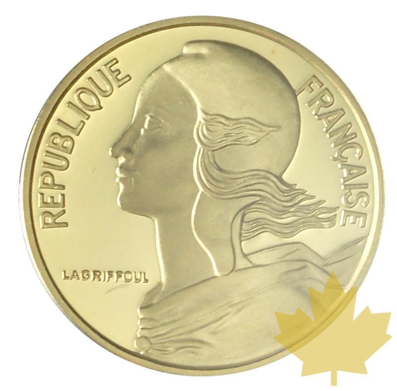 FRANCE-1974-PIÉFORT DE 5 CENTIMES-PCGS SP68 - 20170920140029_piefort-1974-5cent-1.JPG