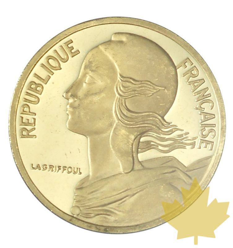 FRANCE-1979-PIÉFORT DE 5 CENTIMES-PCGS SP64 - 20170920140426_piefort-1979-5cent-1.JPG