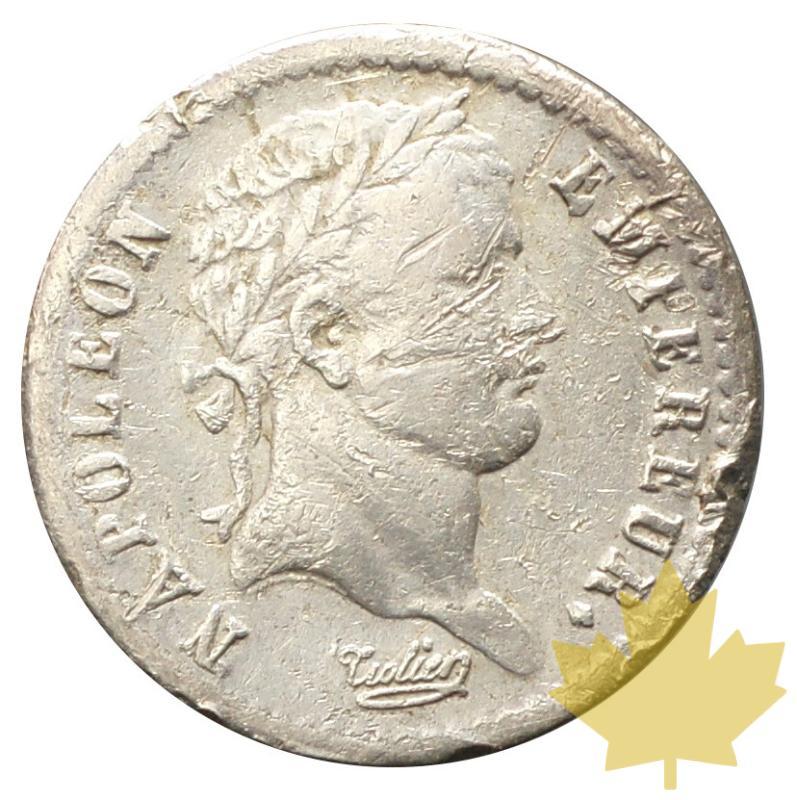 FRANCE-1808B-DEMI FRANC-Napoléon Empereur-TB - 20170928152950_demi-franc-1808b-1.JPG
