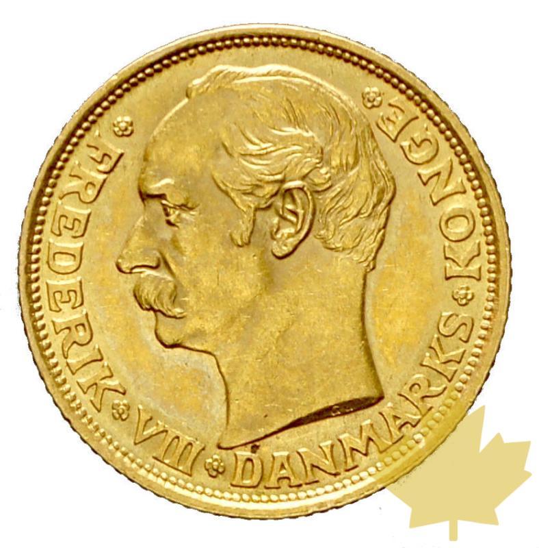 DANEMARK-1909-10 Kroner-Frederik VIII-SUP-FDC - 20171017112852_DANEMARC-1909-10KRONER-1.JPG