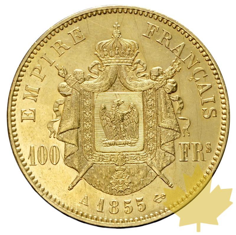 FRANCE-1855A-100 FRANCS-Napoléon III-presqueSUP - 20171020143552_100franc-1055a-4.JPG