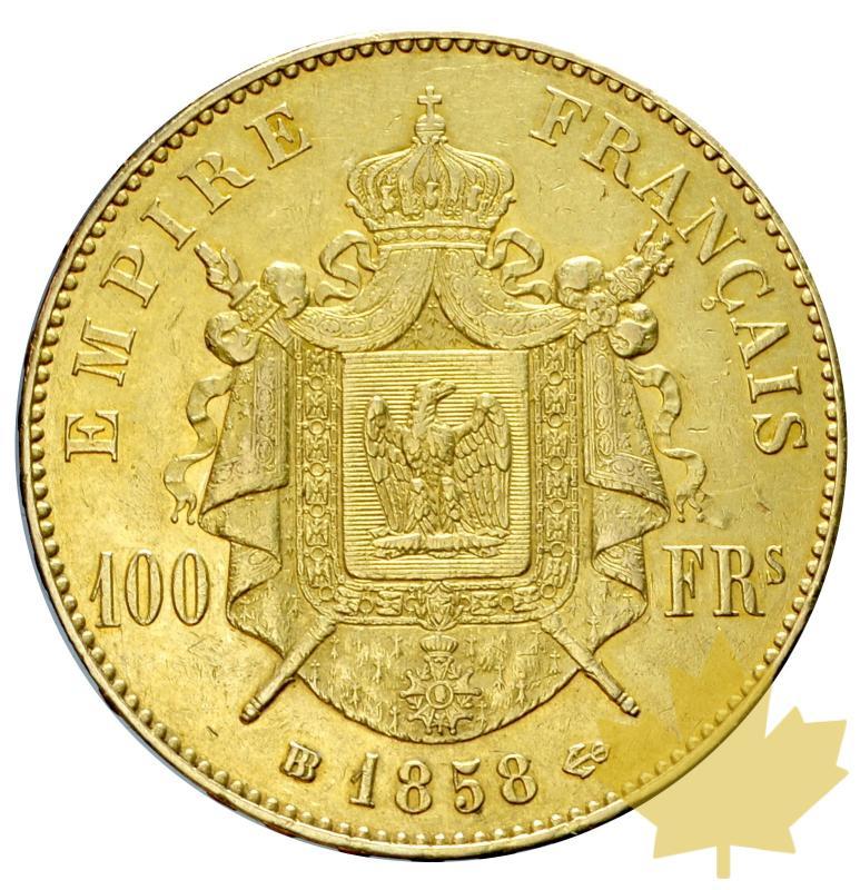 FRANCE-1858BB-100 FRANCS-NAPOLEON III-presque SUP - 20171020150706_100franc-1058bb-2.JPG