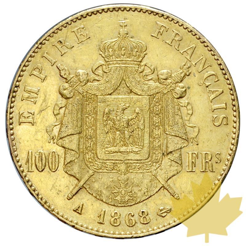 FRANCE-1868A-100 FRANCS-NAPOLEON III-presqueSUP - 20171020155844_100franc-1068a-4.JPG