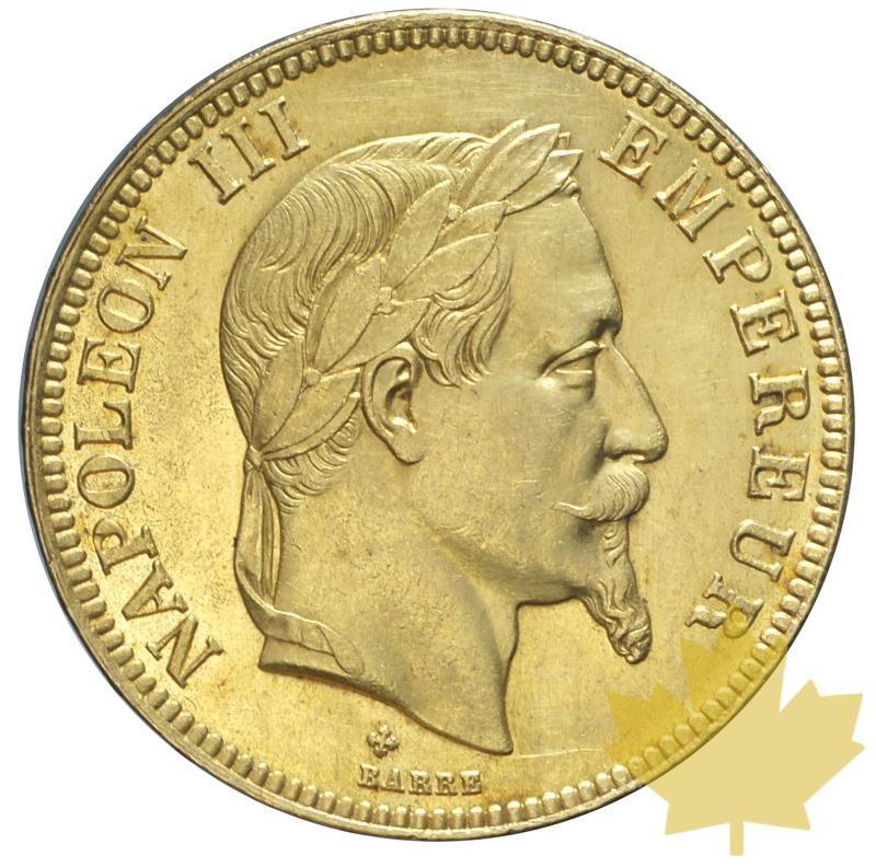 FRANCE-1868BB-100 FRANCS-NAPOLEON III tête laurée-SUP-FDC - 20171020160314_100franc-1868bb-1.JPG