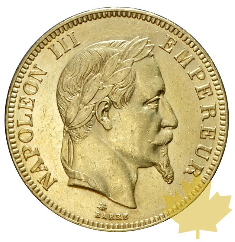 FRANCE-1869A-100 FRANCS-NAPOLEON III tête laurée-presque SUP - 20171020165213_100franc-1869a-1.JPG