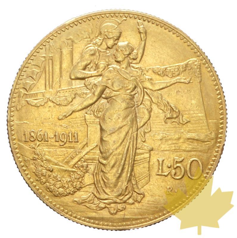 ITALIE-1911-50 LIRE-VITTORIO EMANUELE III-TTB - 20171025160549_50lire-1911-ttb-2.JPG