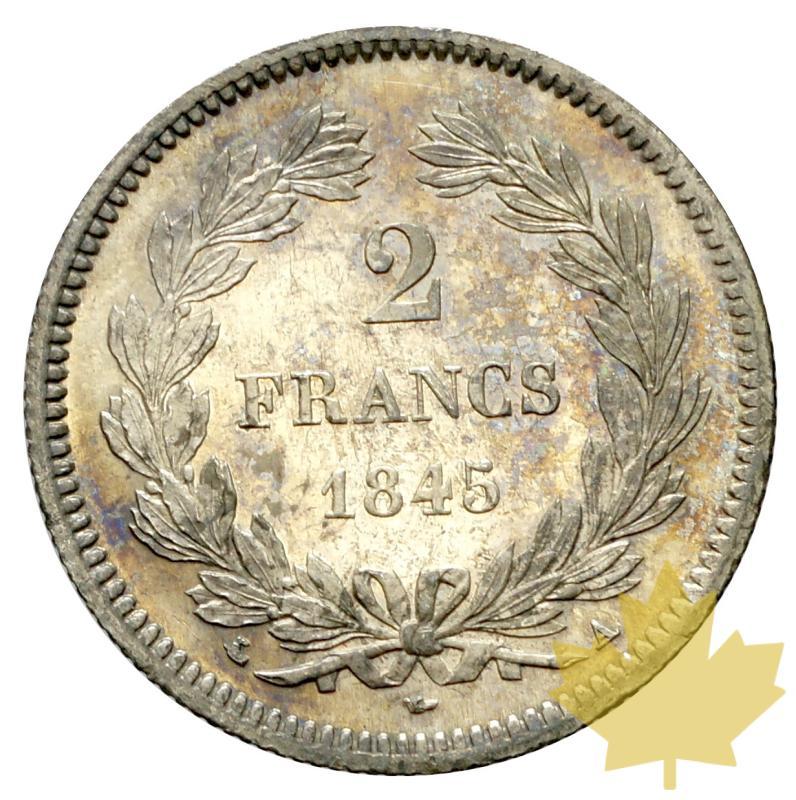 FRANCE-1845A-2 FRANCS-LOUIS PHILIPPE-presque FDC - 20171025164716_2francs-1845-paris-2.JPG