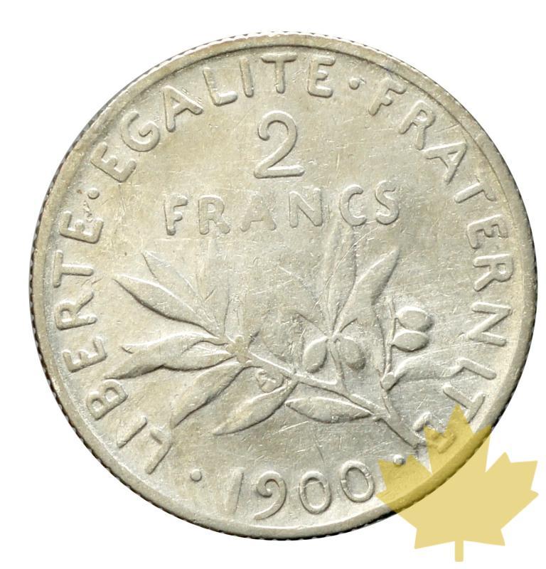 FRANCE-1900-2 FRANCS SEMEUSE-TB-TTB - 20171103150627_2francs-1900-rare-2.JPG