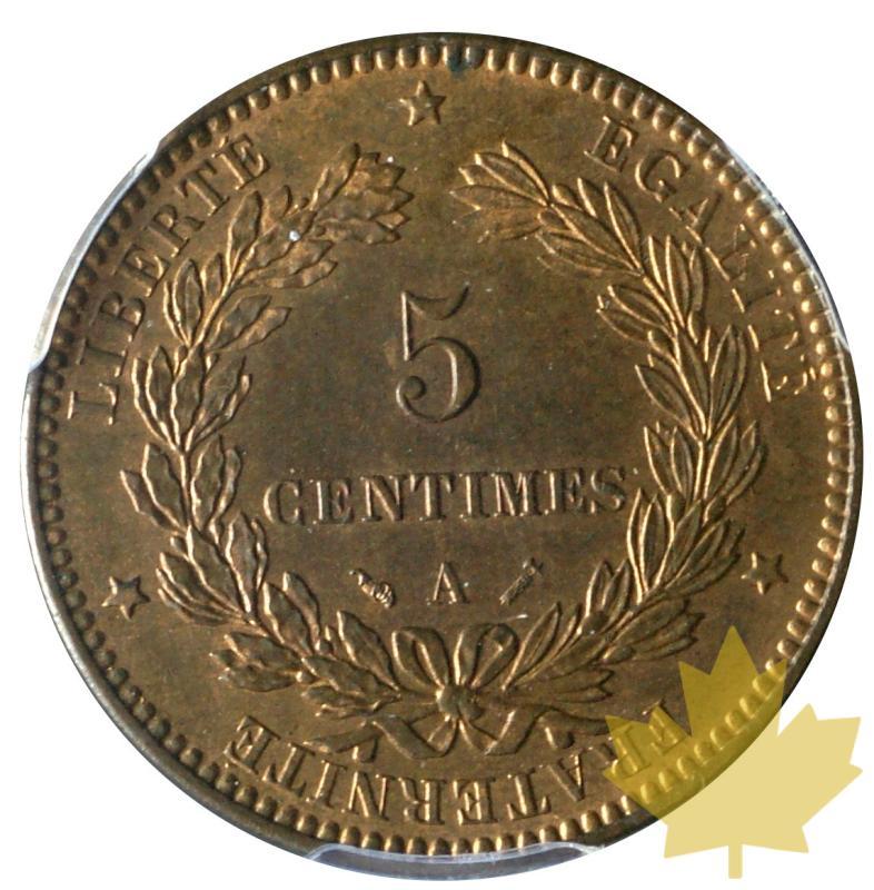FRANCE-1894A-5 CENTIMES-Cérès-PCGS MS64RB - 20171109153518_france-5cent-1894-ms64-2.JPG