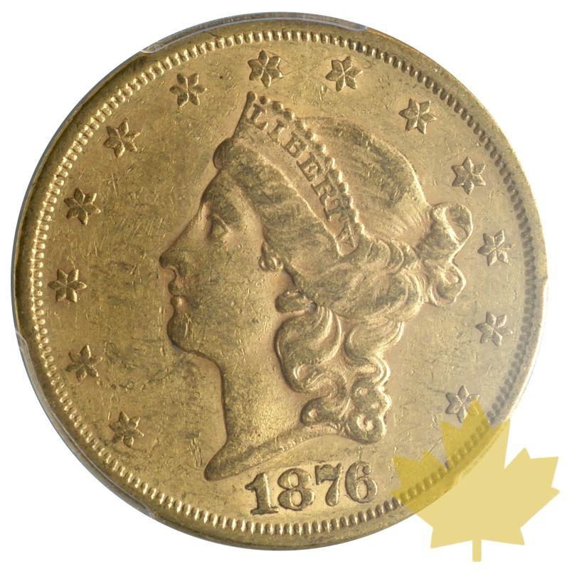 USA-1876S-20 Dollars-Liberty-PCGS AU53 - 20180108164247_usa-20dollars-1876s-au53-1.JPG