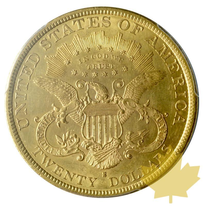 USA-1879S-20 Dollars-Liberty-PCGS AU58 - 20180108172604_usa-1879s-20dollar-au58-2.JPG