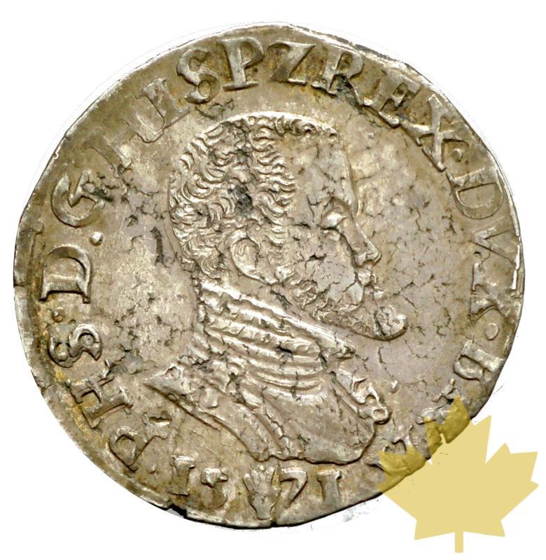 PAYS BAS- 1571-1/5 THALER-PHILIP II- 1555-1576-TTB - 20180110162341_pays-bas-thaler-philipii-1.JPG
