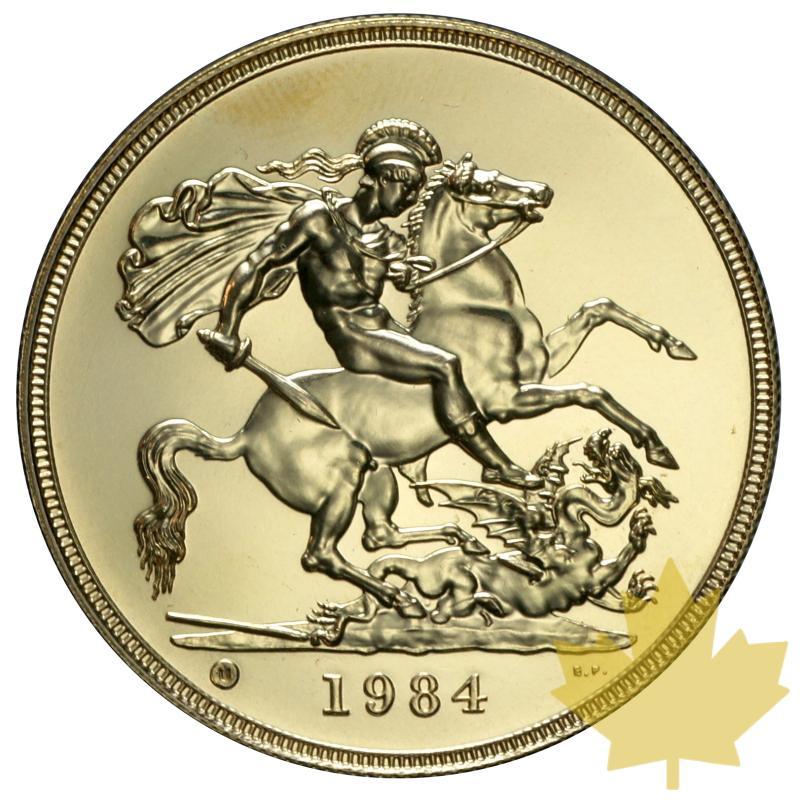 GRANDE BRETAGE-1984-5 POUNDS-Elizabeth II-FDC - 20180111143410_uk-5pounds-1984-2.JPG