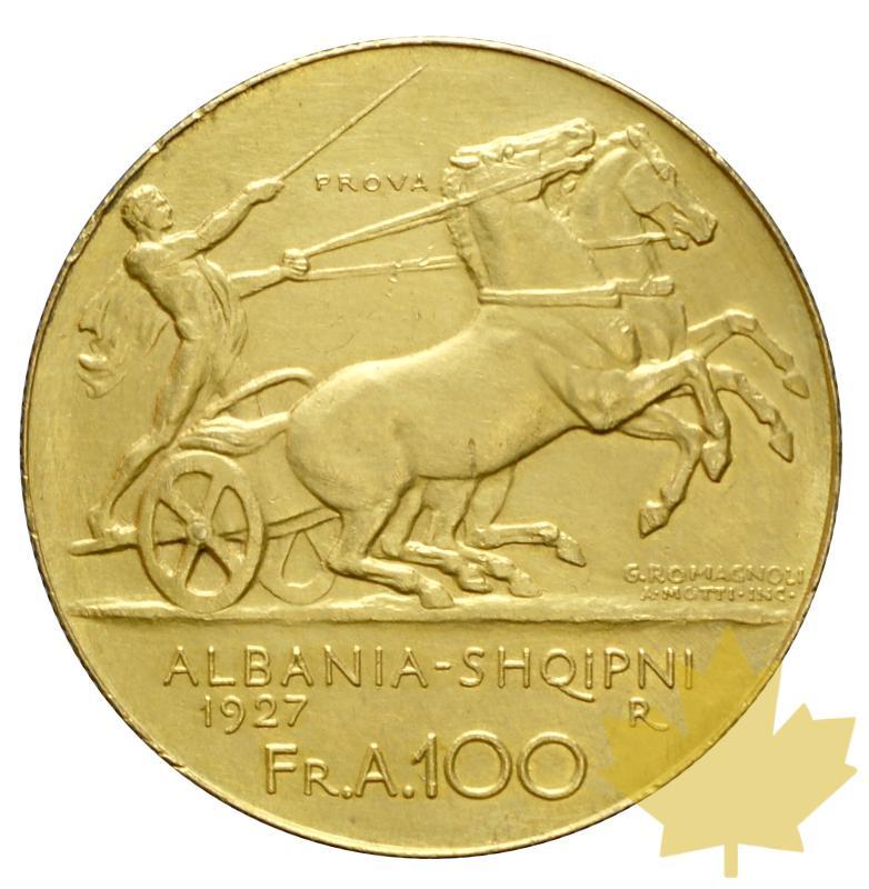 ALBANIE-1927-100 FRANGA PROVA-Amet Zogu 1925-1939-SUP - 20180116111814_ALBANIA-PROVA-1927-2.JPG