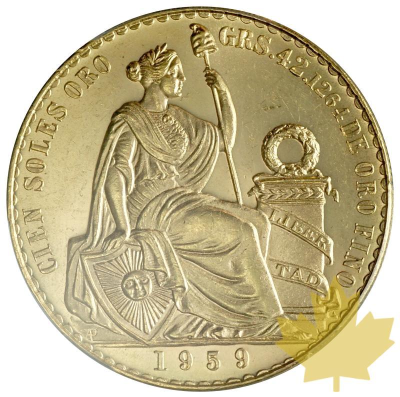 PERU-1959-100 SOLES-PCGS MS63-presqueFDC - 20180117170218_100SOLES-1959-1.JPG