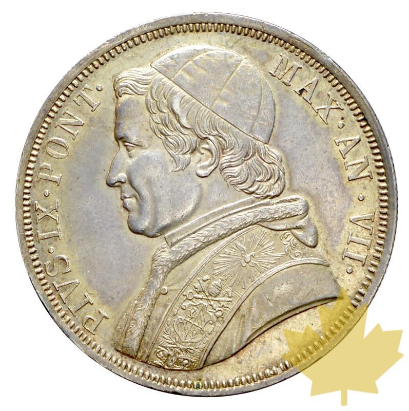 VATICAN-1853 AN VII-SCUDO-PIUS IX-presque SUP - 20180122110919_scudo-1853-roma-1.JPG