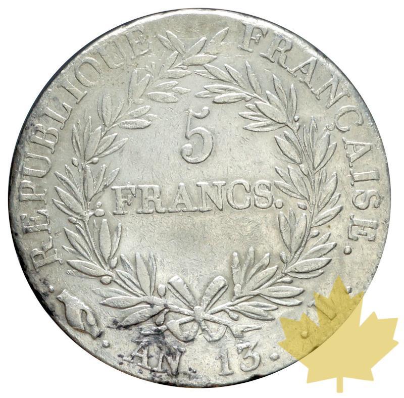 FRANCE-1804-5 Francs An 13I Empereur TTB-SUP - 20180205115801_premier-consul-5FR-26.jpg