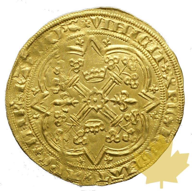 FRANCE-FRANC À PIED-Charles V-1364-1380-TTB-SUP - 20180209113001_franc-apied-charlesV-2.JPG