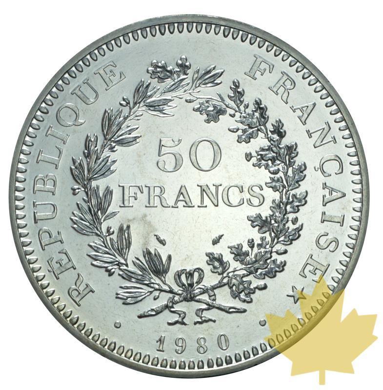 FRANCE-1980-50 FRANCS-FDC - 20180209113811_50francs-hercule-1980-2.JPG